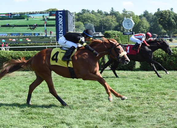 Archarcharch Filly Rallies to Capture Spa Debut