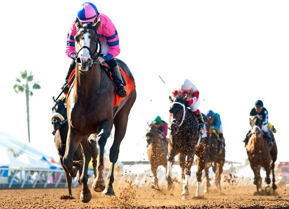 Rising Star ‘Golden’ at Del Mar