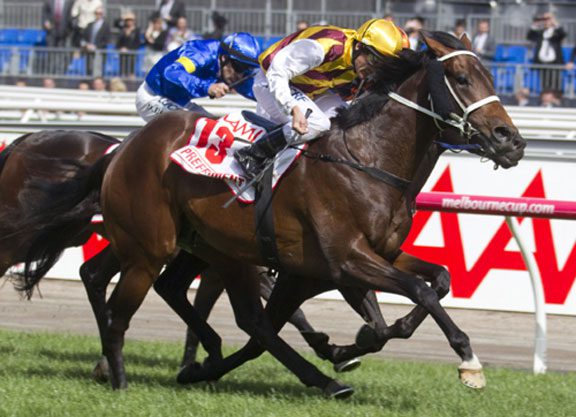 Zabeel’s Preferment leads home Waller 1-2 in G1 Turnbull