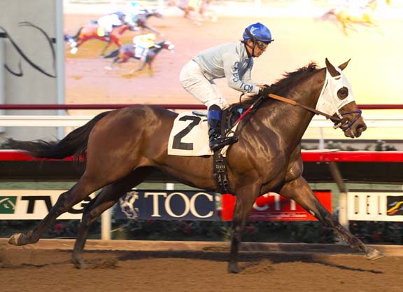 Uncle Mo Colt Cruises in Del Mar Finale