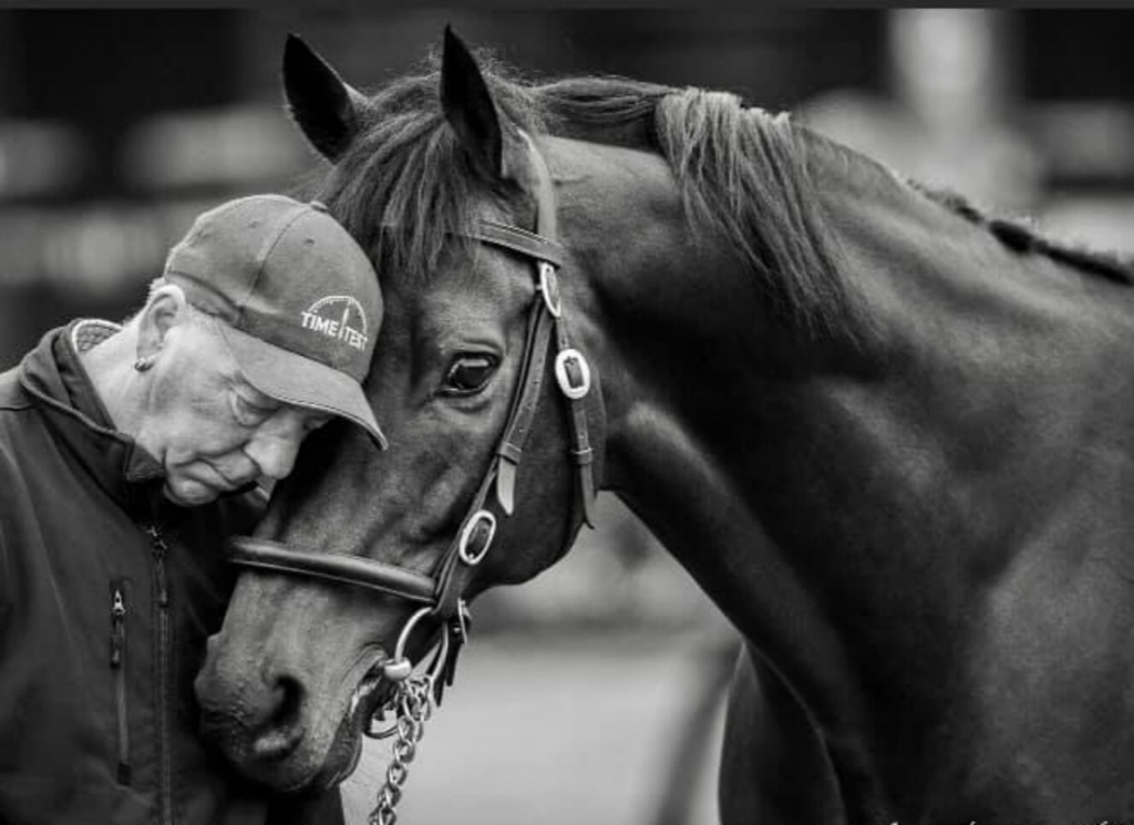 Paddy Meehan and the sire Time Test