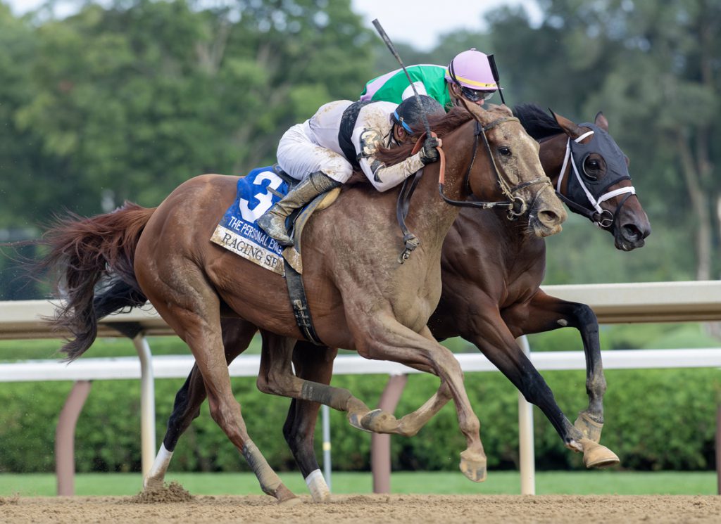 dual Grade I winner Raging Sea