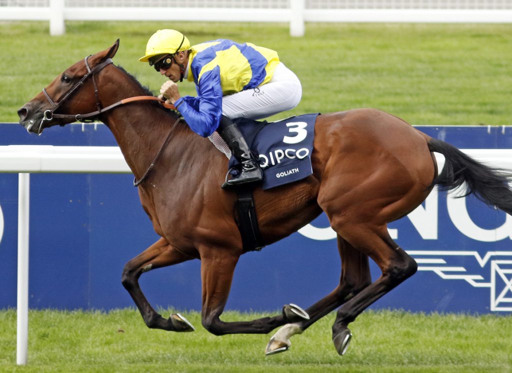 Goliath winning the King George