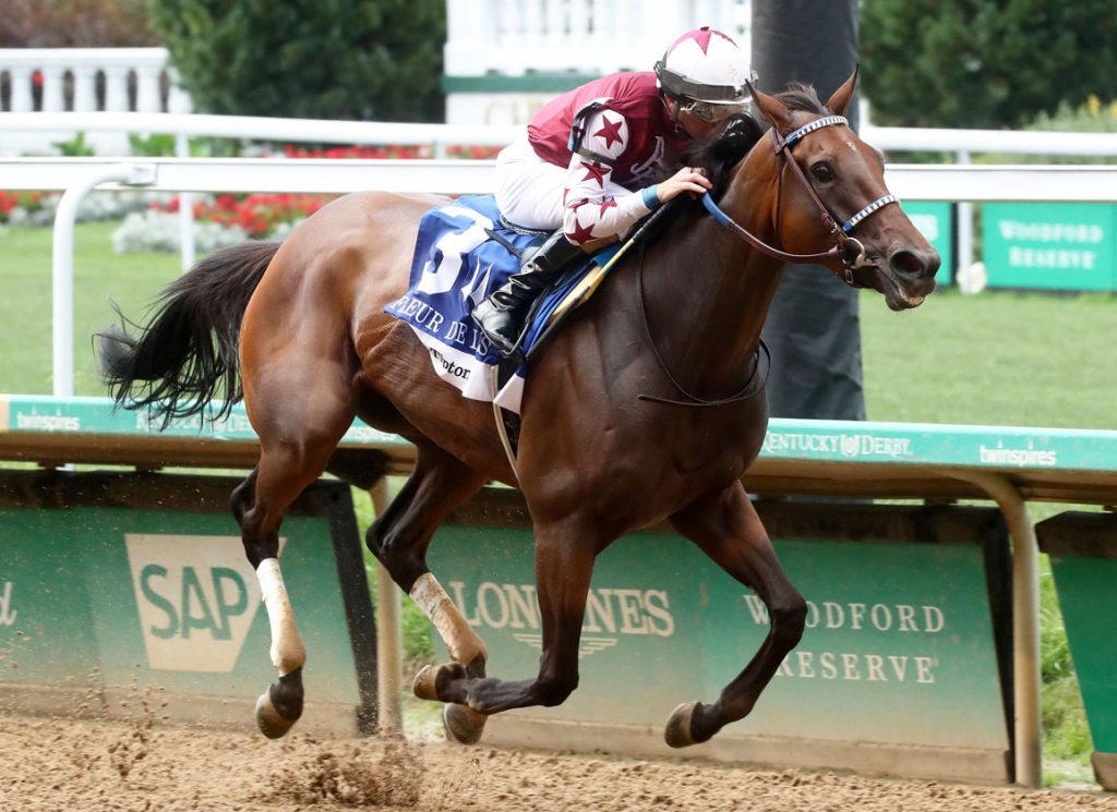 Thorpedo Anna wins the GII Fleur de Lis