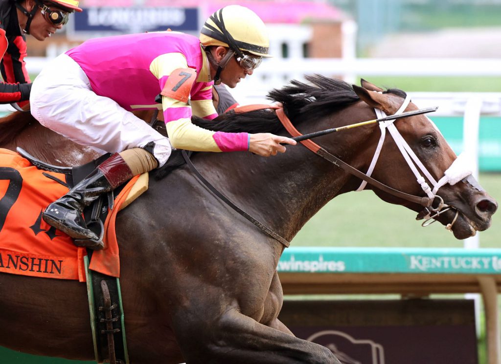 Will Take It was game late in the Hanshin at Churchill Downs on Sunday