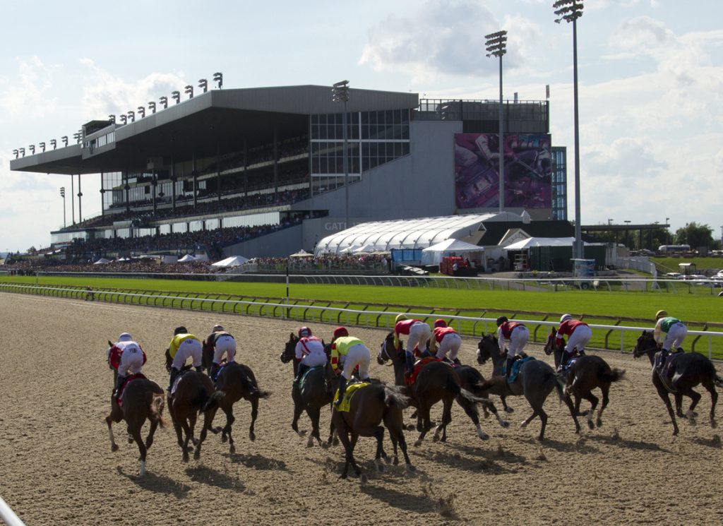 Woodbine on one of its biggest days of racing