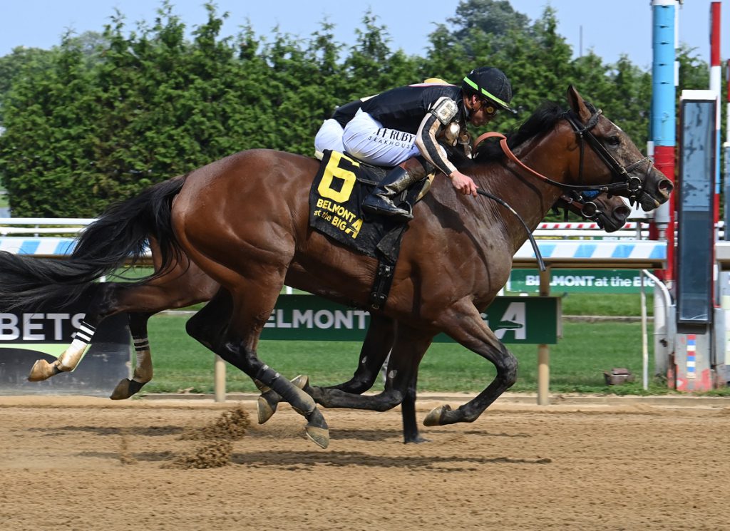 Sweet Seraphine wins the Wilton Stakes