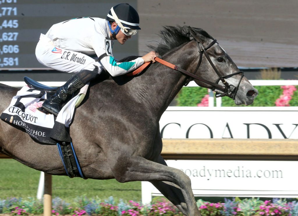 Clicquot wins G3 Indiana Oaks