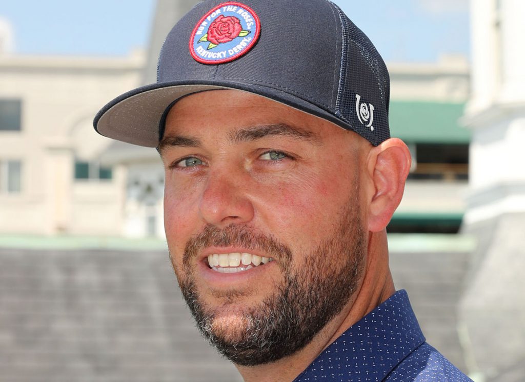 Caleb Hays at Churchill Downs