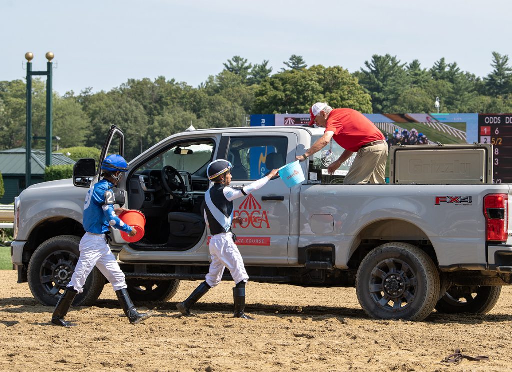 Kendrick Carmouche and Jose Ortiz help Corruption at Saratoga
