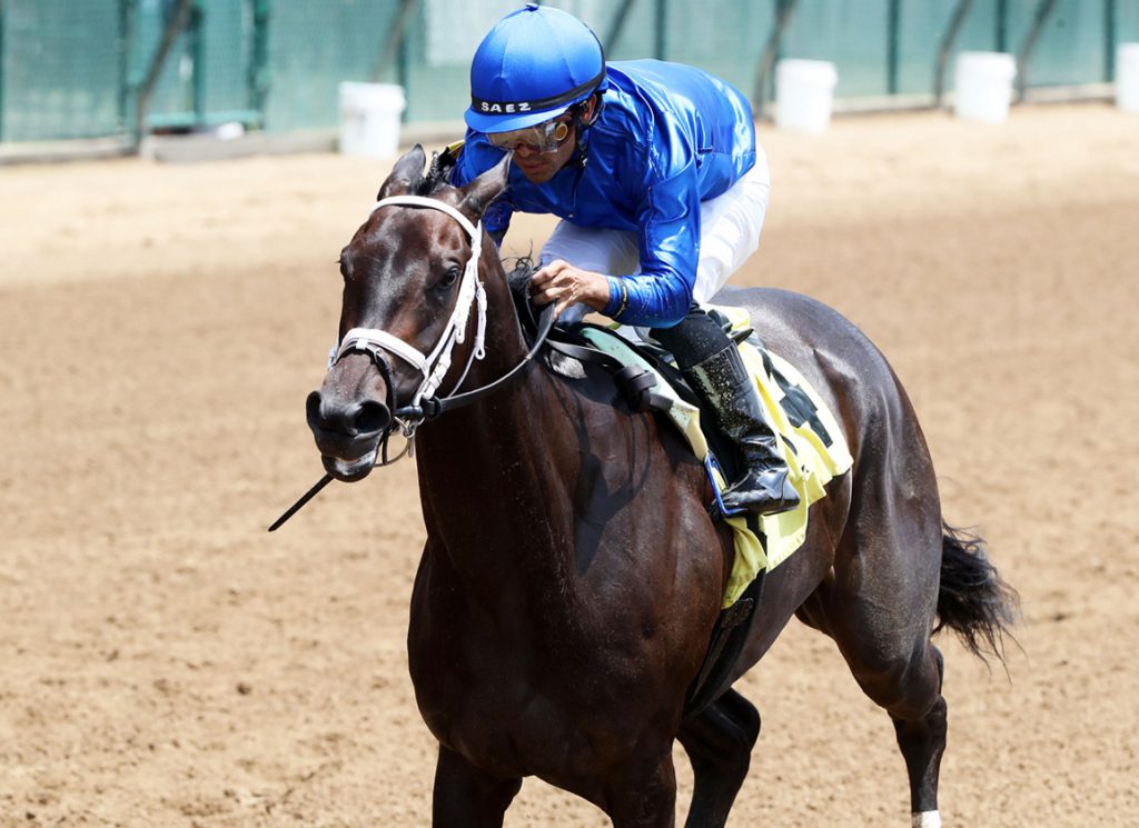 Lemon Zest breaking maiden at Churchill Downs