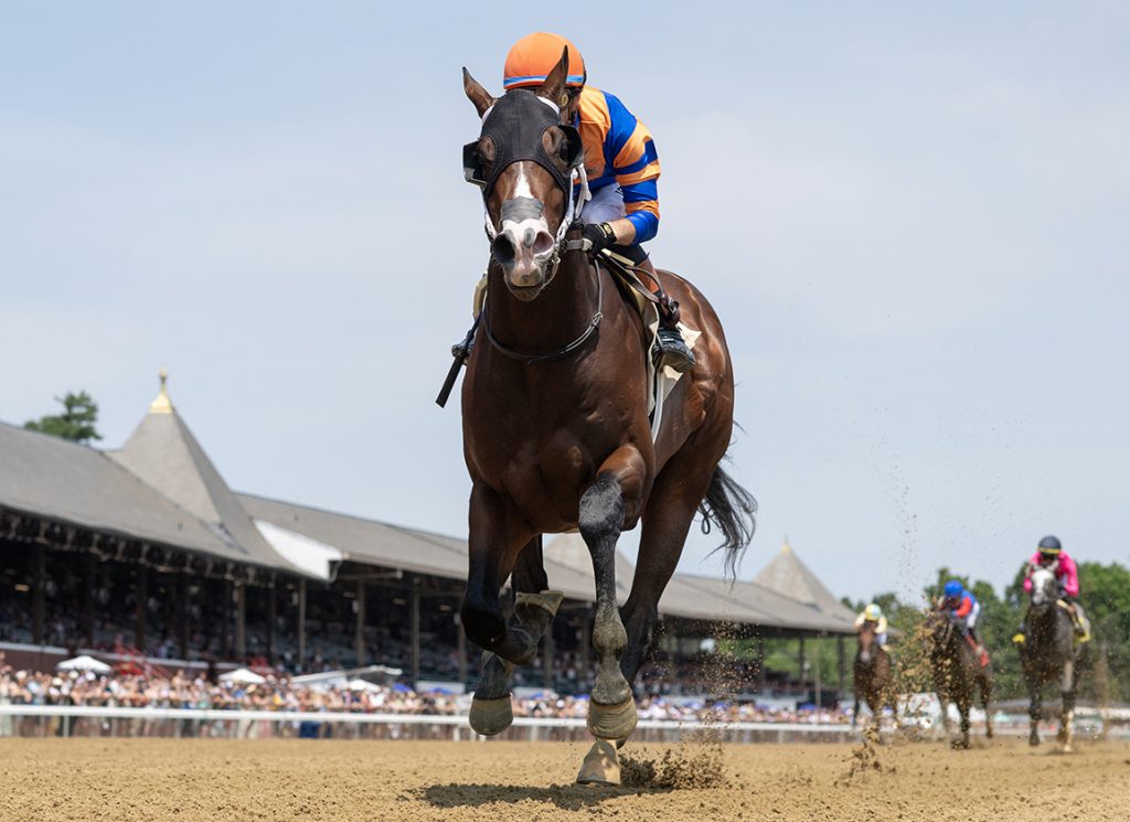 Obliteration romps in GIII Sanford at Saratoga