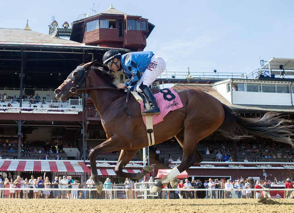 Practical Luv wins at Saratoga