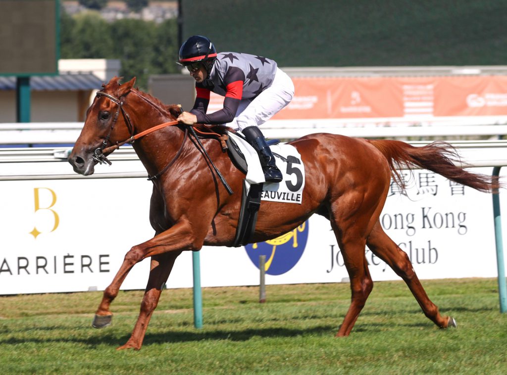 The Japanese runner burst clear to win easily