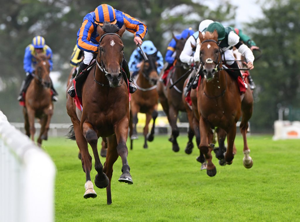 Constitution River winning the Futurity