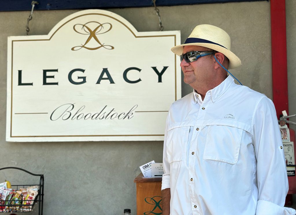 Tommy Eastham at Legacy Bloodstock