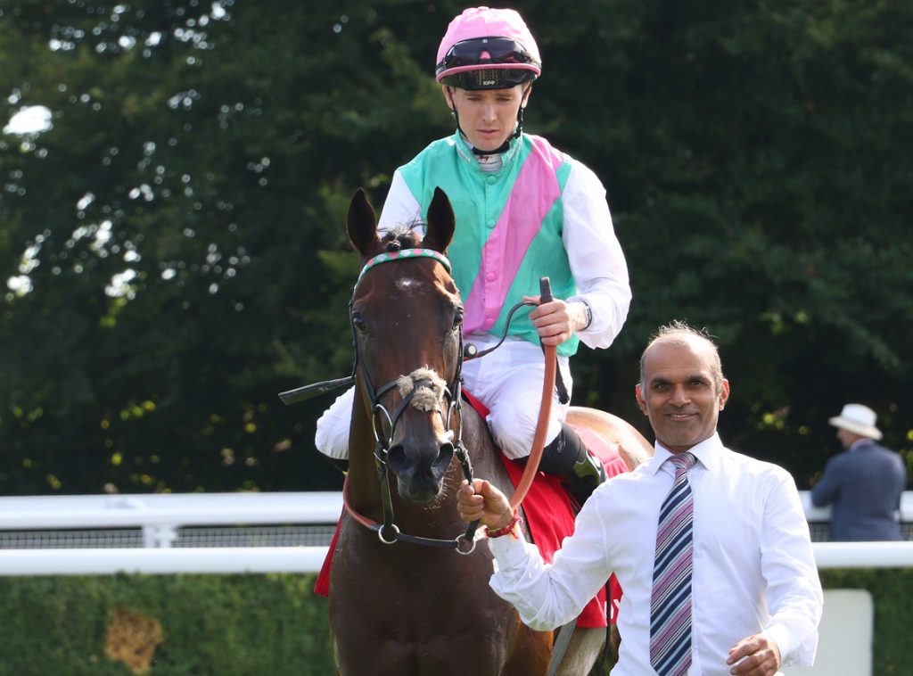 Jonquil after winning the Celebration Mile