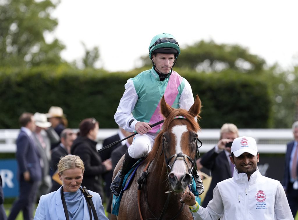 Qirat faces Rosallion again in the G1 City of York Stakes