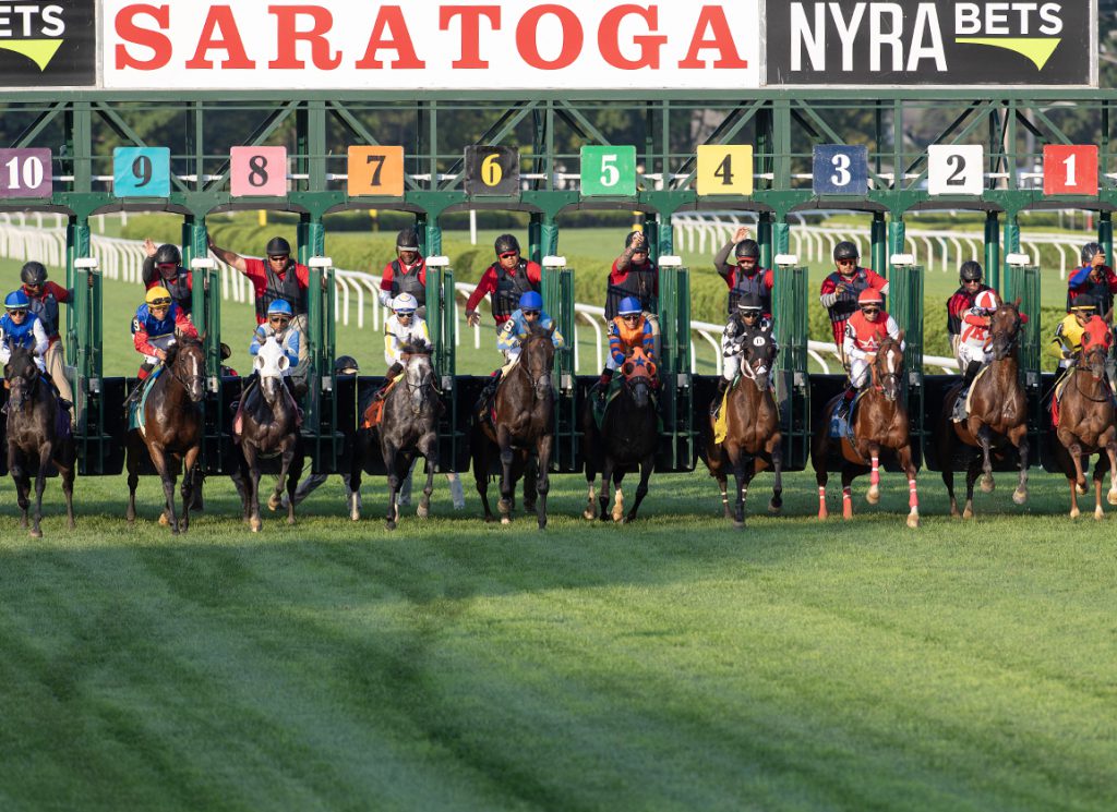 Saratoga race run at wrong distance