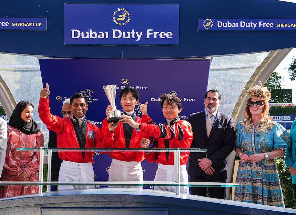 Team Asia won the Shergar Cup