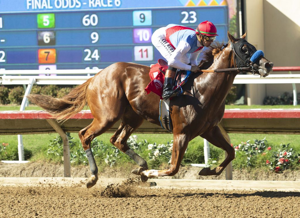 Boyds breaks maiden at Del Mar