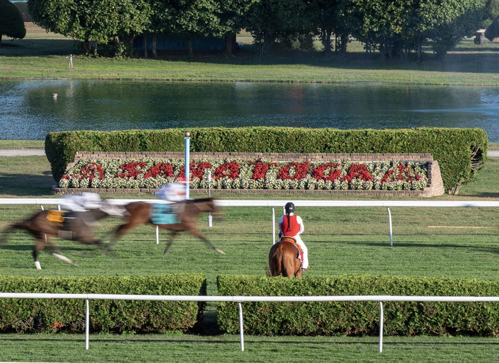 Racing at Saratoga