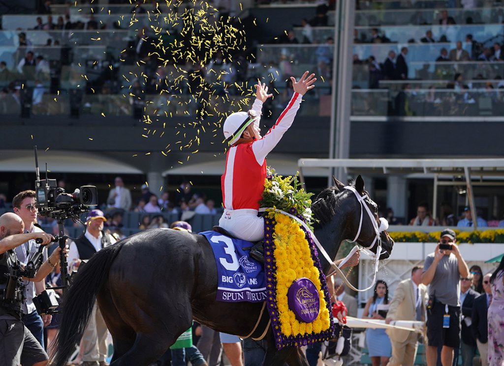Spun to Run wins at the Breeders' Cup