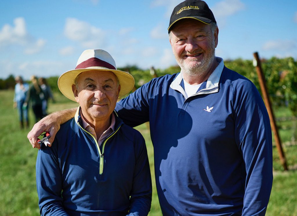 Ossie Ardiles and Graham Smith Bernal