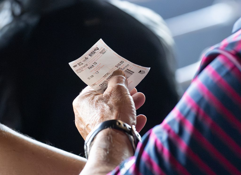 Betting at Saratoga