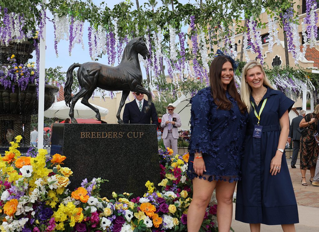 Fans at Breeders' Cup