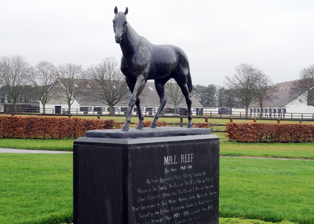 Mill Reef's statue