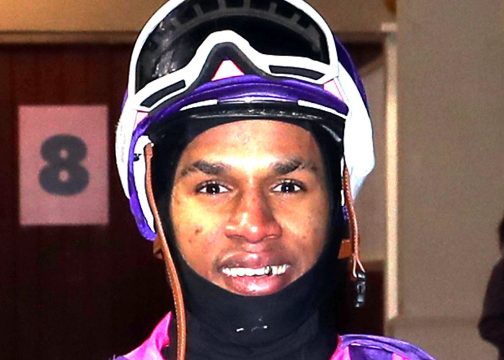 Xarel Forde at Turfway