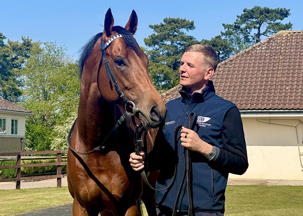 2000 Guineas favourite Bow Echo and George Boughey
