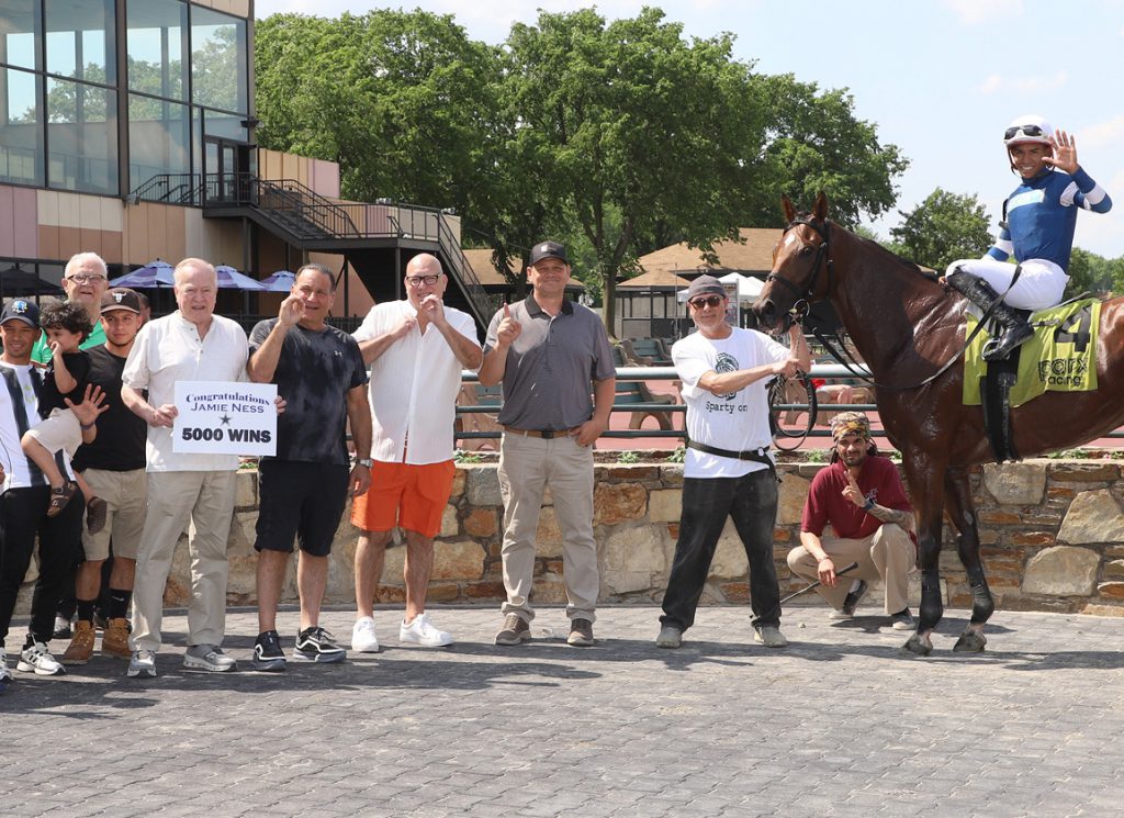 Jamie Ness at Parx