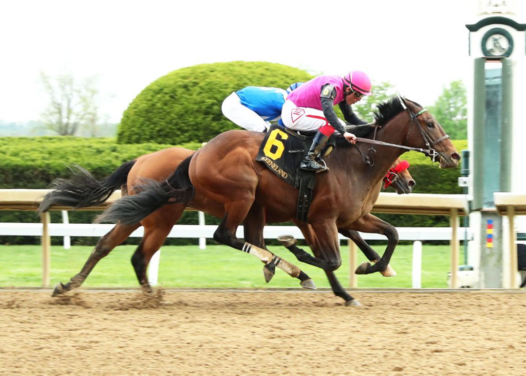 Blessed Flyer at Keeneland