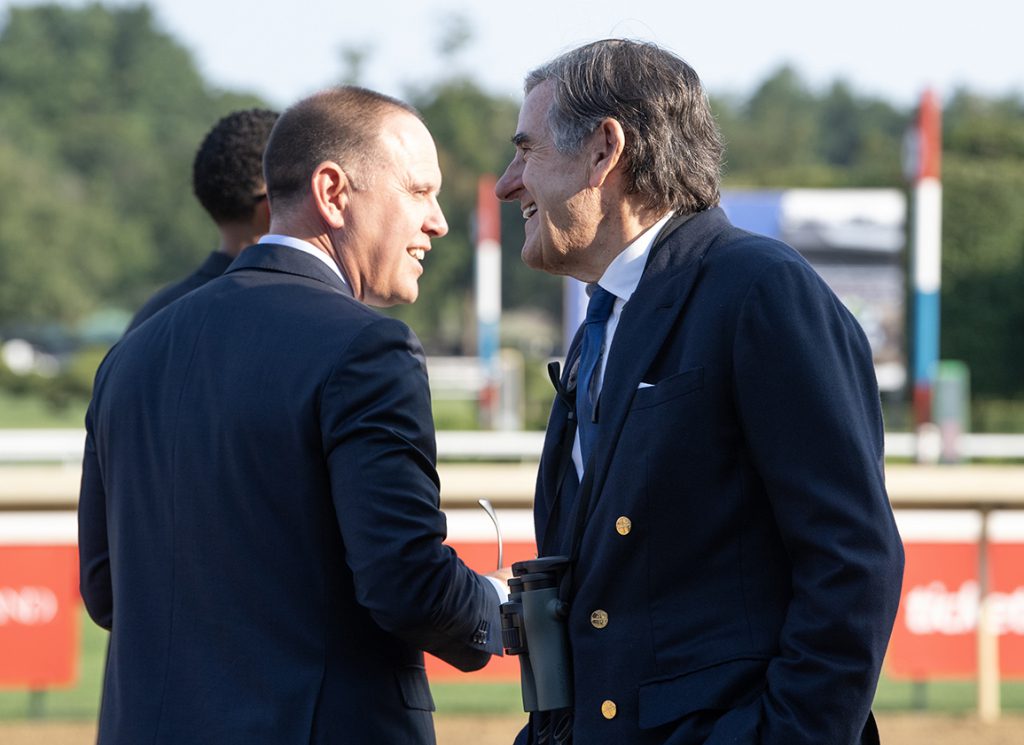 Chad Brown and Peter Brant