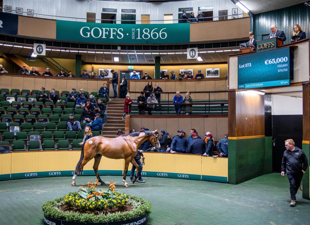 Lot 573, the top lot on Thursday